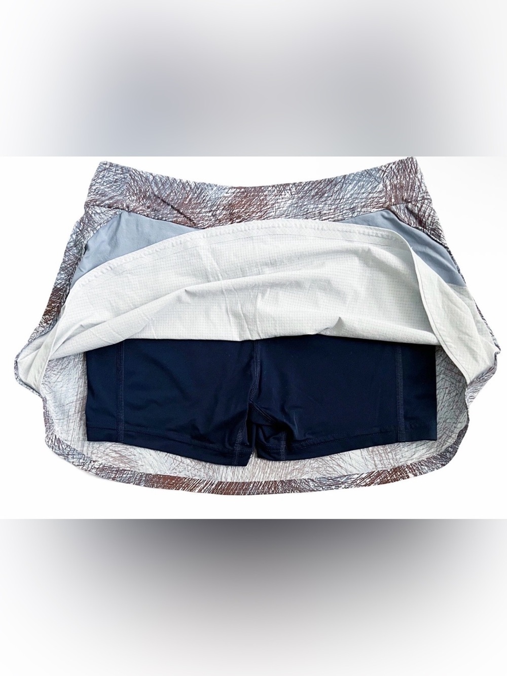 Outdoor Voices Womens Skirt Lined Short Golf Tennis Performance Blue -medium - Picture 3 of 5